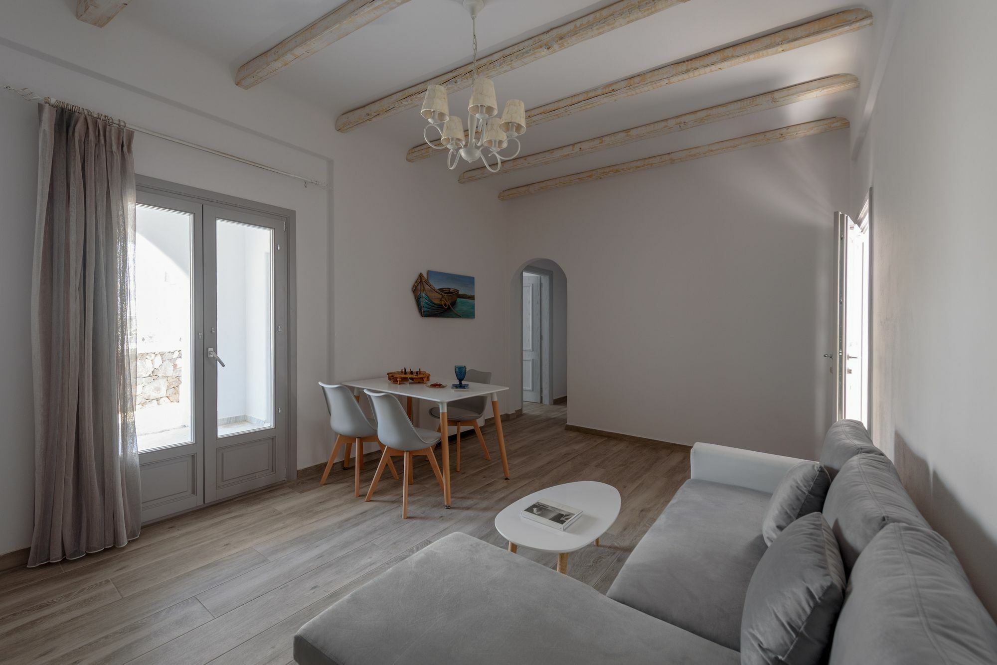 Ikies Santo Filoxenia Apartments Karterádos Eksteriør billede